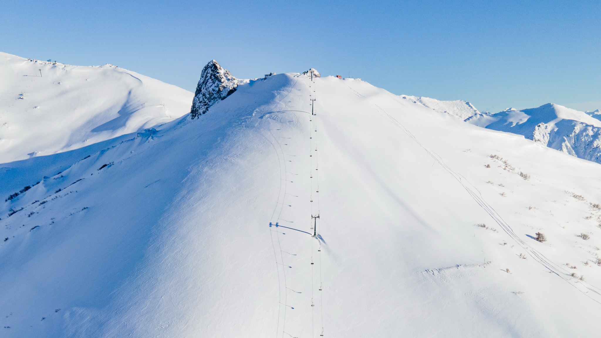 Filo nevado del Cerro Catedral, Bariloche